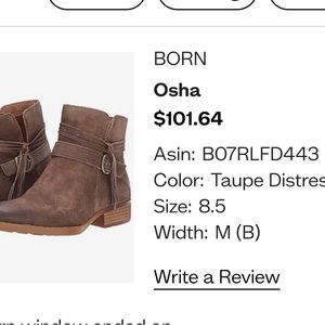 Born ankle boots